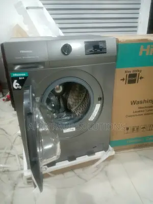 Hisense Wfvb6010mt – 6 Kg Front‐Load Washing Machine (Gray)