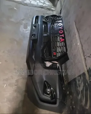 Complete Front Bumper for Toyota Hilux 2024 Is Available