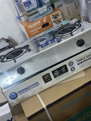 Top Chef Thermocool Table Top Gas Cooker Duo | 2hob (Tgc-2sa)