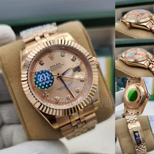 Original Rolex Gold Stainless Steel Calendar Quartz Watch