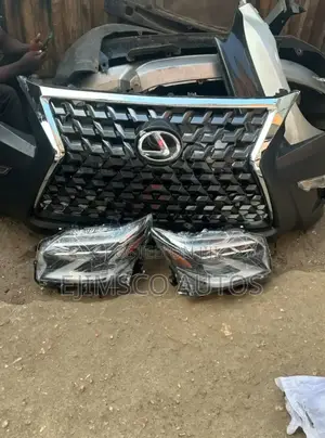 Complete Front Bumper and Headlight Gx460