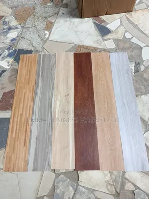 15x90 High Quality New Designs Vinyl Wooden Rubber Tiles