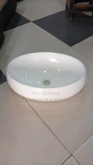 Luxury White Countertop Basin
