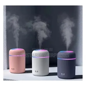 Usb Colourful Humidifier. Quiet Air Purifier.