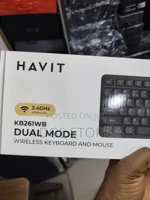 Havit Kb261wb Dual Mode Wireless Keyboard and Mouse