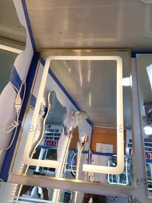 Gold Frame Led Mirror