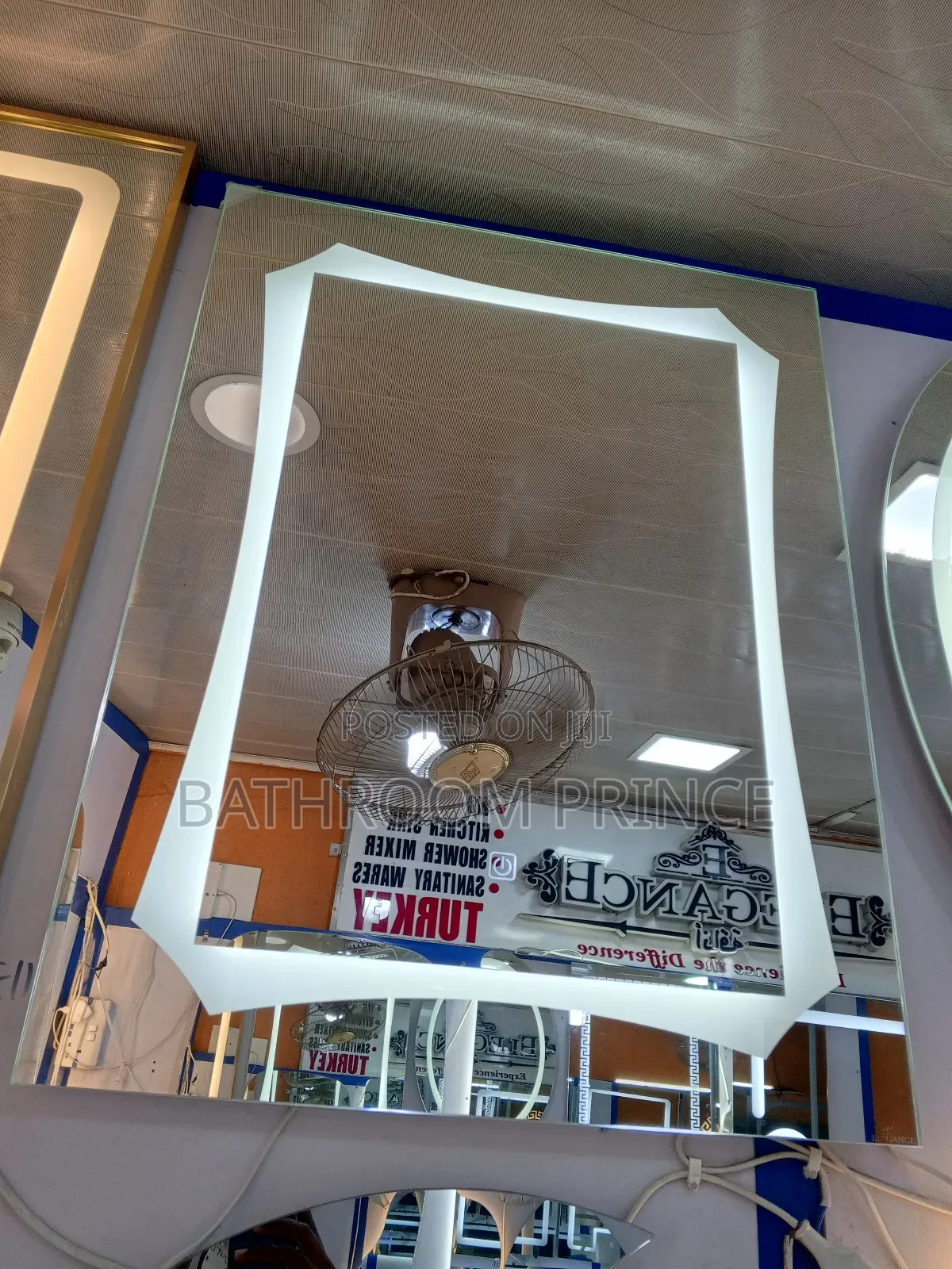 Square Shape Front Led Mirror
