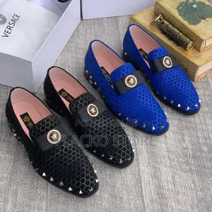 Original Versace Studded Loafers