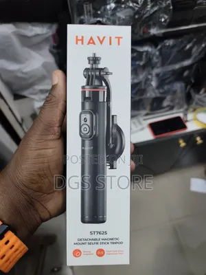 Havit St7625 Detachable Magnetic Mount Selfie Stick Tripod