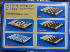 5 in 1 Board Game Set