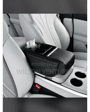 Universal Car Arm Rest Cover With Tissue Box
