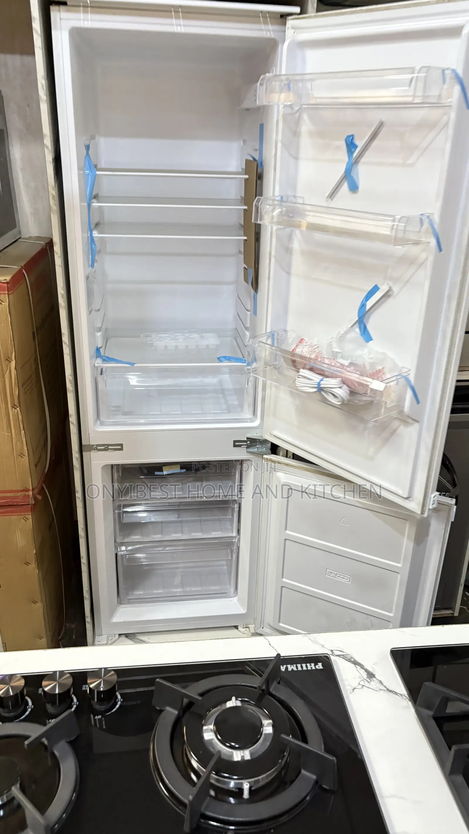 Phiima Double Door Inbuilt/Integrated Refrigerator