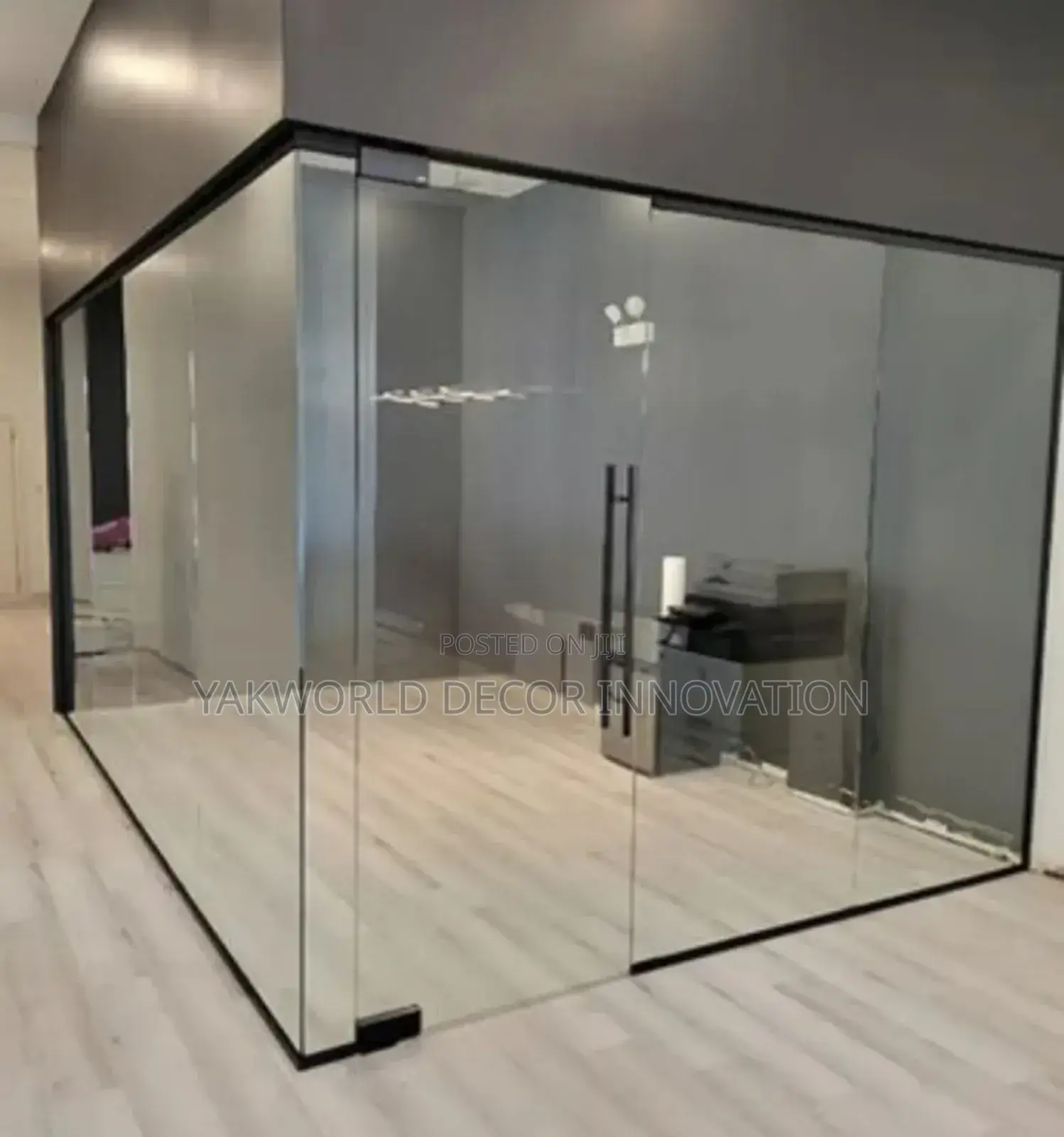 Office Glass Partition Installation