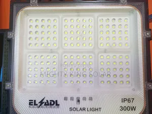 300w Jons Solar Flood Light With Panel