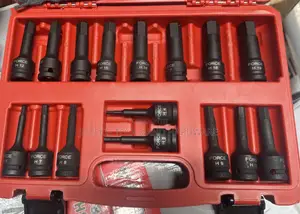 Set Of Hex Impact Bit Sockets
