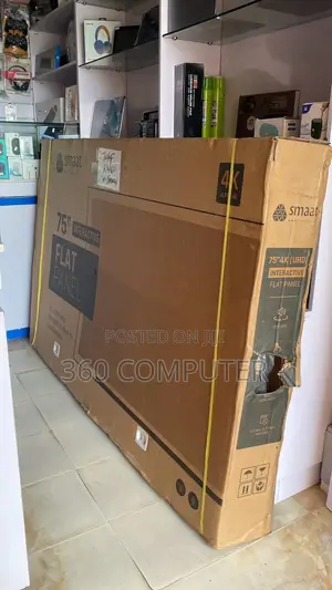 75” Smaat Interactive Flat Panel Smart Board
