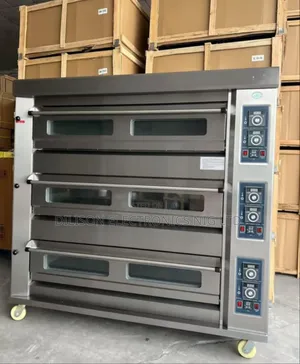 Oven 3 Deck 9tray
Best Quality Commercial Bakery Oven 3 Deck