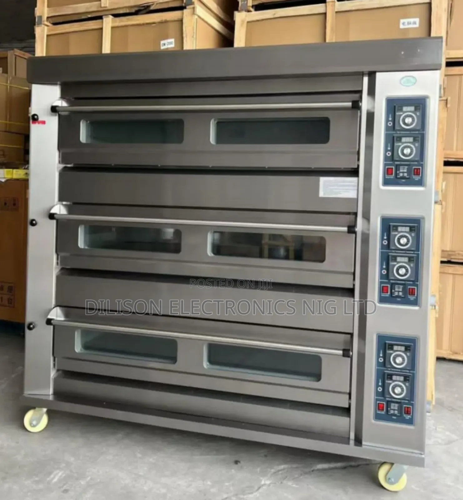 3 Step Industrial Gas Oven