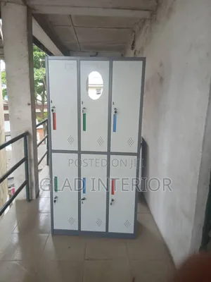 Six Doors Workers Locker Cabinet
