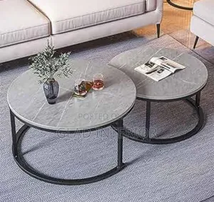 Two Step Marble Center Table