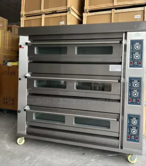 3 Deck Industrial Gas Oven