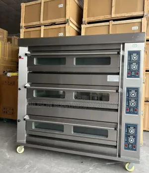 3 Deck Commercial Bakery Gas Ovens
