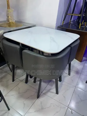 Modern Nordic 4 Seater Dinning Table and Chairs