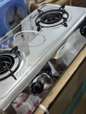 Thermocool Fire Jet 2-Burner Gas Cooker in Stainless Steel