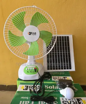 Quality Solar Rechargeable Fan.