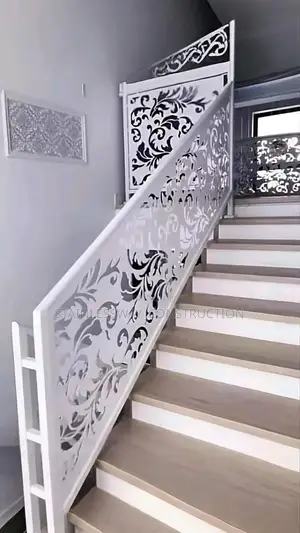 White Beamblaze Studiolaser Staircase