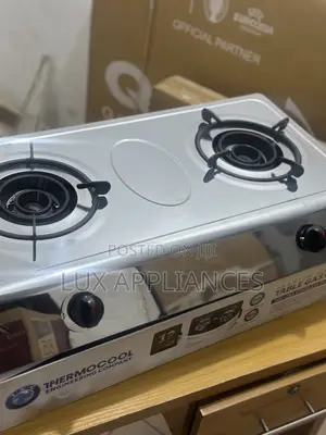 Thermocool Burn Right 2-Burner Gas Cooker in Stainless Stee