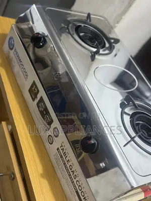Thermocool Gas Ease 2-Burner Gas Cooker in Stainless Steel