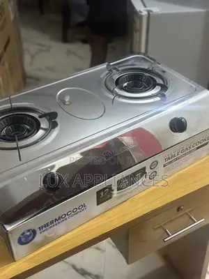 Thermocool Easy Heat 2-Burner Gas Cooker in Stainless Steel