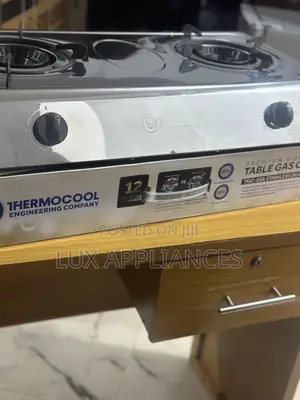 Thermocool Zento 2-Burner Gas Cooker in Stainless Steel