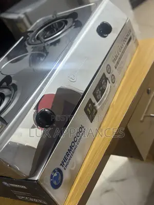 Thermocool Lux Burn 2-Burner Gas Cooker in Stainless Steel