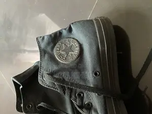 Black High Top All Star Converse