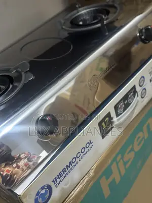 Thermocool Gas Kitchen 2-Burner Gas Cooker in Stainless Steel