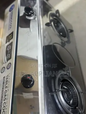 Thermocool Sure Burn 2-Burner Gas Cooker in Stainless Steel