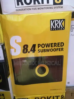 KRK System S8.4 Powered Studio Subwoofer
