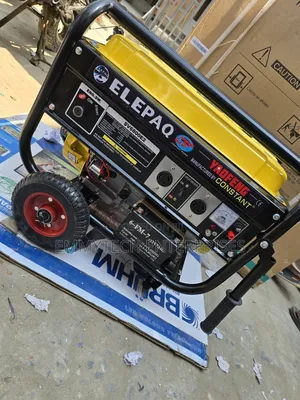 Heavy-Duty Elepaq Constant Petrol Generator 100% Copper Coil 4.5kva