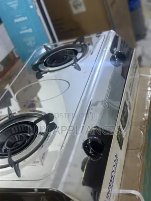 Thermocool Earth Burn 2-Burner Gas Cooker in Stainless Steel