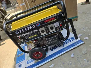 Complete 4.5kva Elepaq Petrol Generator 100% Copper Coil