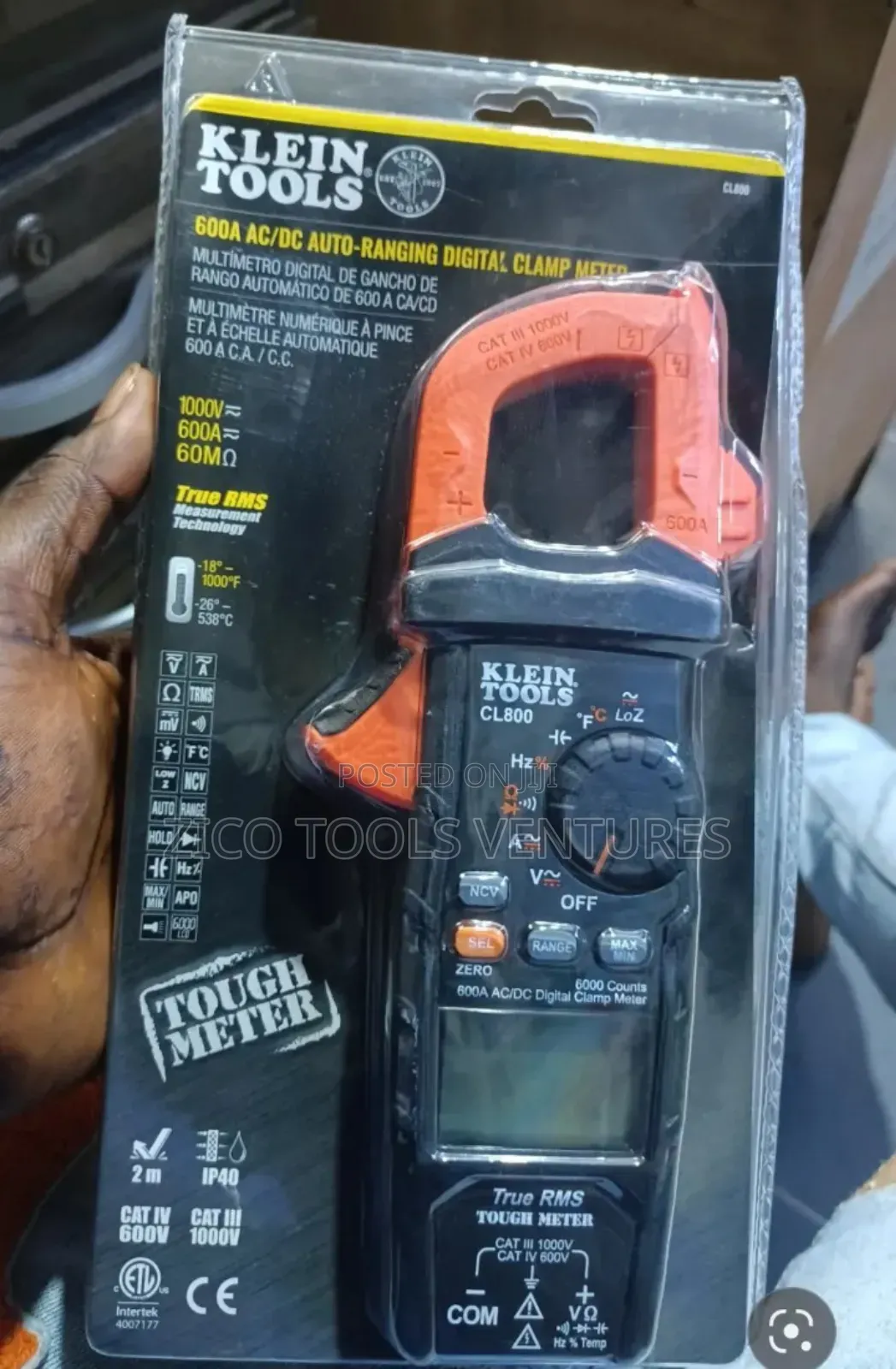 Klein Tools Cl800 Clamp Meter