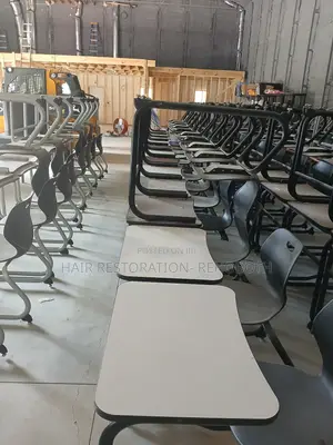 Virco Combo Chair Desk-School-Connected Chair Desks