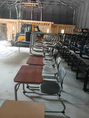Virco Combo Chair Desk-School-Connected Chair Desks