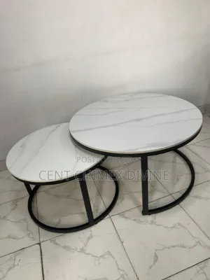 Minimalist 2in1 Round Center Table