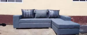 Living Room L Shaped Fabric Sofa It's Available