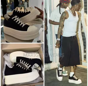 Quality Rick Owen Unisex Sneakers