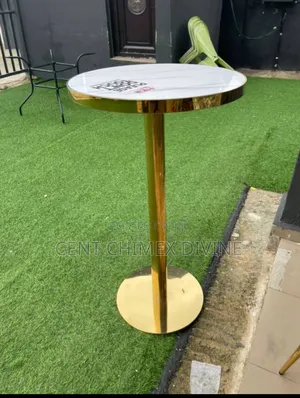 Modern Round Top Bar Table