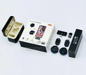 Double Wireless Lapel Microphone